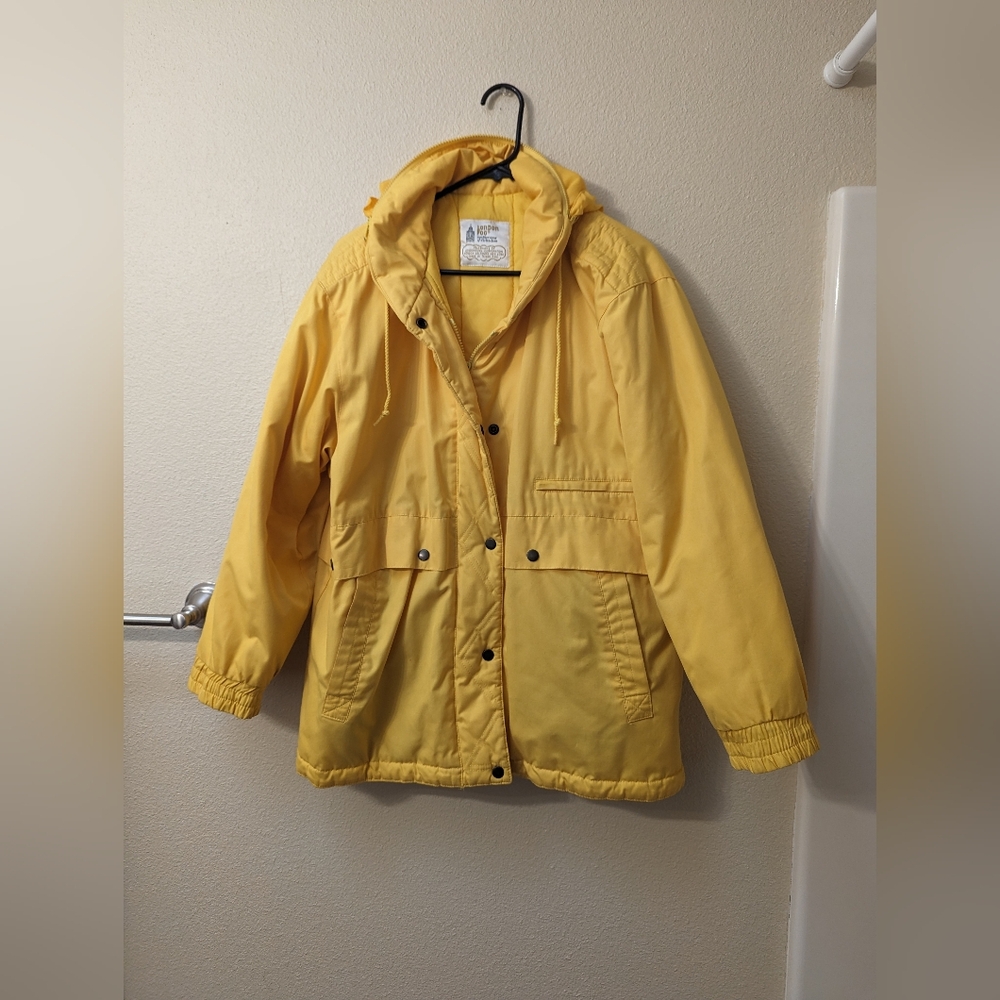 Vintage London Fog Yellow Coat